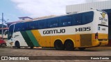 Empresa Gontijo de Transportes 14135 na cidade de São João Evangelista, Minas Gerais, Brasil, por Ronnie Damião. Número da foto: #12697855.