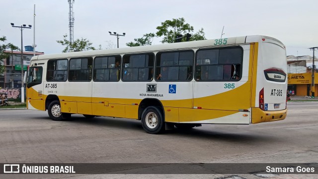 Empresa de Transportes Nova Marambaia AT-385 na cidade de Belém, Pará, Brasil, por Samara Goes. Número da foto: #12750033.