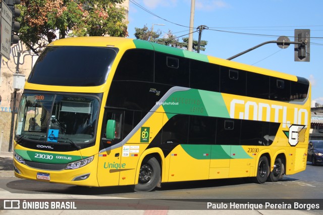 Empresa Gontijo de Transportes 23030 na cidade de Belo Horizonte, Minas Gerais, Brasil, por Paulo Henrique Pereira Borges. Número da foto: #12751297.