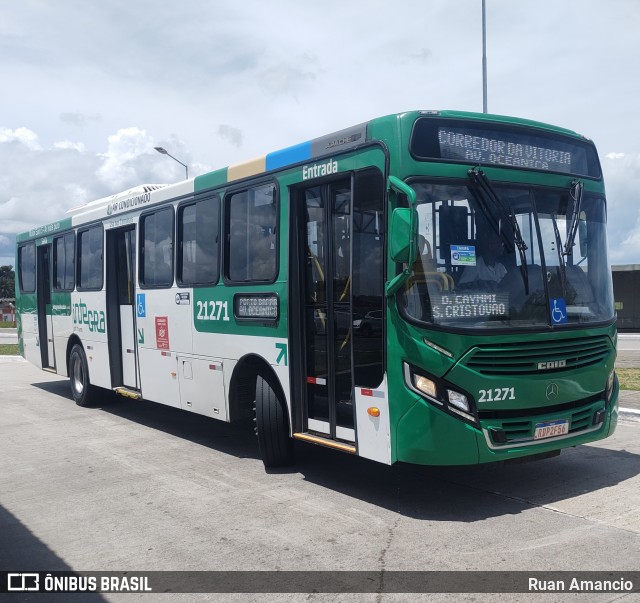 OT Trans - Ótima Salvador Transportes 21271 na cidade de Salvador, Bahia, Brasil, por Ruan Amancio. Número da foto: #12751552.