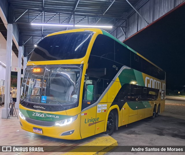 Empresa Gontijo de Transportes 23160 na cidade de João Monlevade, Minas Gerais, Brasil, por Andre Santos de Moraes. Número da foto: #12750101.