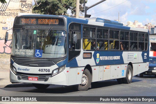 Rodopass > Expresso Radar 40708 na cidade de Belo Horizonte, Minas Gerais, Brasil, por Paulo Henrique Pereira Borges. Número da foto: #12751404.