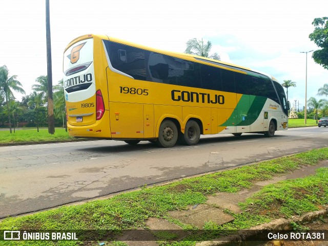 Empresa Gontijo de Transportes 19805 na cidade de Ipatinga, Minas Gerais, Brasil, por Celso ROTA381. Número da foto: #12752275.