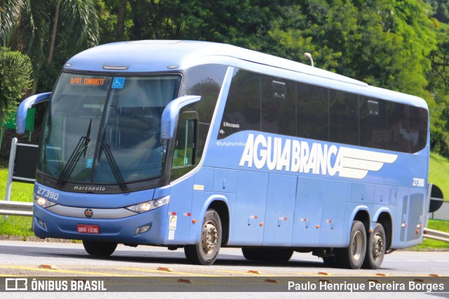 Viação Águia Branca 27390 na cidade de Barra do Piraí, Rio de Janeiro, Brasil, por Paulo Henrique Pereira Borges. Número da foto: #12751471.