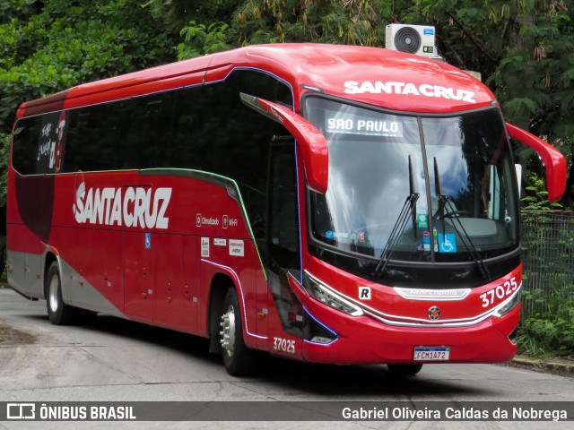 Viação Santa Cruz 37025 na cidade de São Paulo, São Paulo, Brasil, por Gabriel Oliveira Caldas da Nobrega. Número da foto: #12752372.