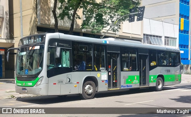 Viação Santa Brígida 1 1998 na cidade de São Paulo, São Paulo, Brasil, por Matheus Zaghi. Número da foto: #12749807.