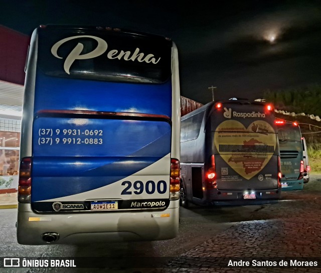 Penha Turismo 2900 na cidade de João Monlevade, Minas Gerais, Brasil, por Andre Santos de Moraes. Número da foto: #12750148.