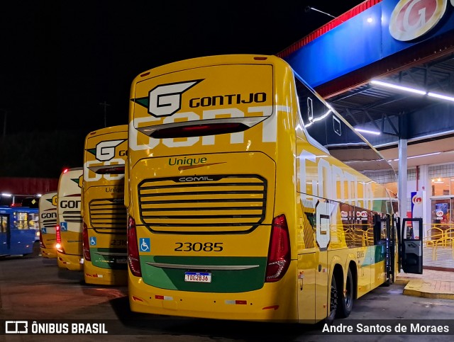 Empresa Gontijo de Transportes 23085 na cidade de João Monlevade, Minas Gerais, Brasil, por Andre Santos de Moraes. Número da foto: #12750176.