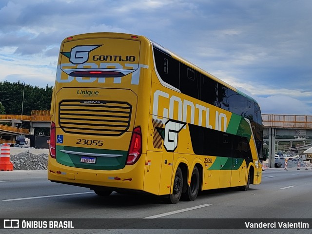 Empresa Gontijo de Transportes 23055 na cidade de São Paulo, São Paulo, Brasil, por Vanderci Valentim. Número da foto: #12749967.