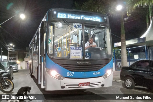 Transportadora Globo 867 na cidade de Recife, Pernambuco, Brasil, por Manoel Santos Filho. Número da foto: #12752483.