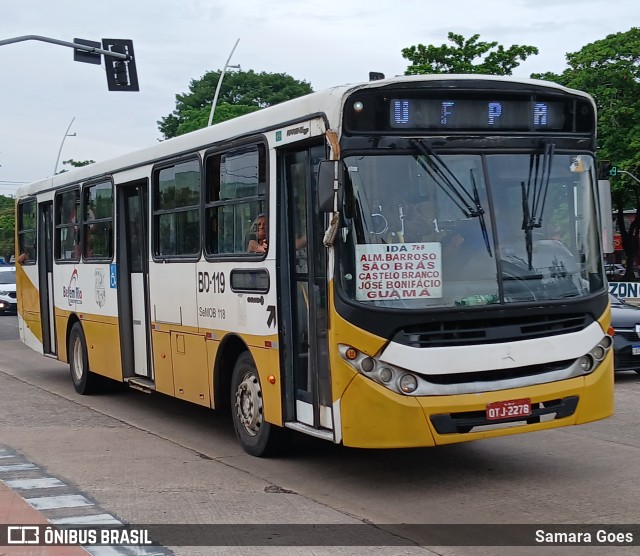 Belém Rio Transportes BD-119 na cidade de Belém, Pará, Brasil, por Samara Goes. Número da foto: #12750055.