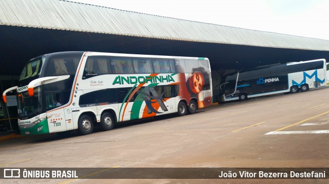 Empresa de Transportes Andorinha 7309 na cidade de Maringá, Paraná, Brasil, por João Vitor Bezerra Destefani. Número da foto: #12751764.