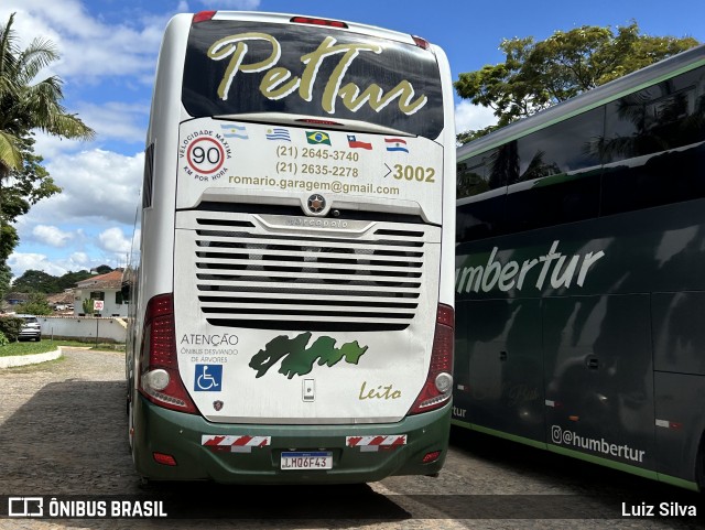 Pet Tur - Rms Transporte e Turismo 3002 na cidade de Tiradentes, Minas Gerais, Brasil, por Luiz Silva. Número da foto: #12752472.