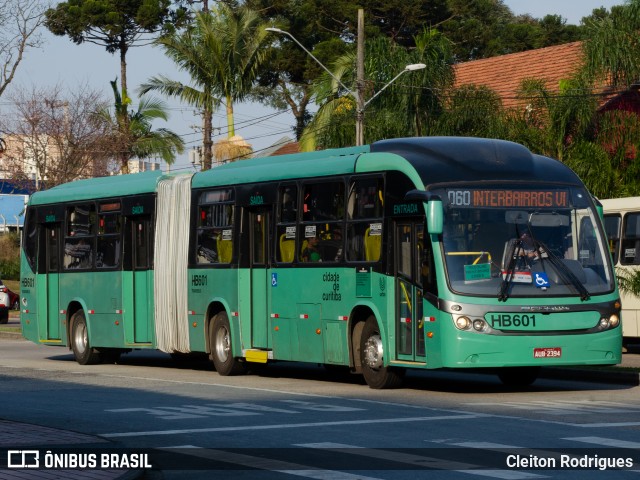 Auto Viação Redentor HB601 na cidade de Curitiba, Paraná, Brasil, por Cleiton Rodrigues. Número da foto: #12750961.
