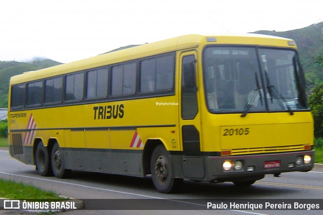 Viação Itapemirim 20105 na cidade de Barra do Piraí, Rio de Janeiro, Brasil, por Paulo Henrique Pereira Borges. Número da foto: #12751551.