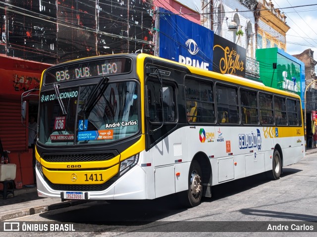 Viação Cidade de Maceió 1411 na cidade de Maceió, Alagoas, Brasil, por Andre Carlos. Número da foto: #12749751.