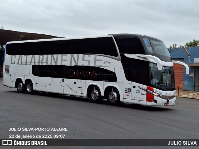 Auto Viação Catarinense 319306 na cidade de Porto Alegre, Rio Grande do Sul, Brasil, por JULIO SILVA. Número da foto: #12750193.