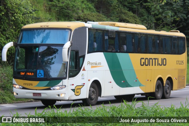 Empresa Gontijo de Transportes 17225 na cidade de Piraí, Rio de Janeiro, Brasil, por José Augusto de Souza Oliveira. Número da foto: #12751833.