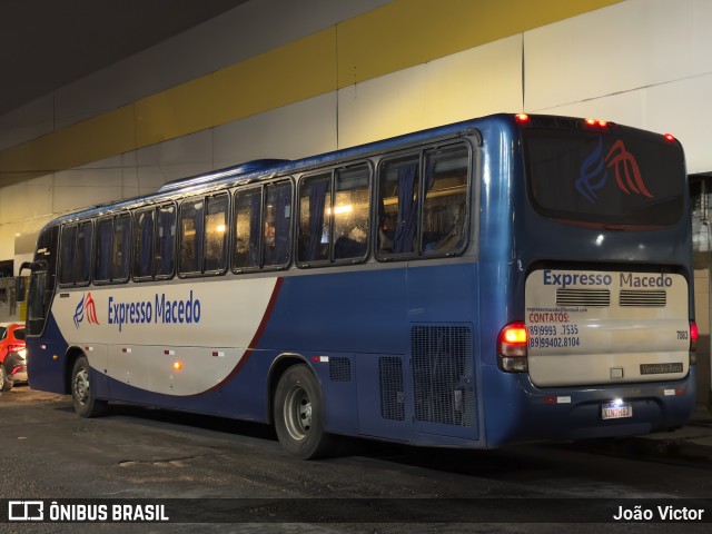 Expresso Macedo Viagens e Turismo 7083 na cidade de Teresina, Piauí, Brasil, por João Victor. Número da foto: #12751648.