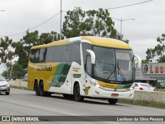 Empresa Gontijo de Transportes 21430 na cidade de Caruaru, Pernambuco, Brasil, por Lenilson da Silva Pessoa. Número da foto: #12751354.