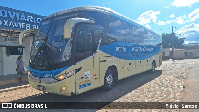 Viação Novo Horizonte 1030411 na cidade de Barra da Estiva, Bahia, Brasil, por Flávio  Santos. Número da foto: #12750736.