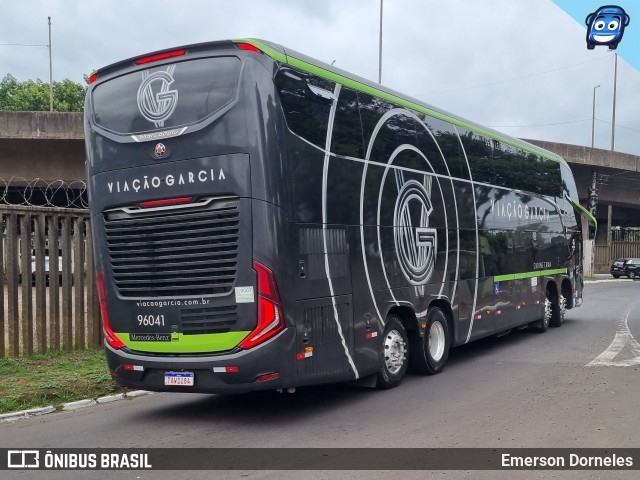 Viação Garcia 96041 na cidade de Porto Alegre, Rio Grande do Sul, Brasil, por Emerson Dorneles. Número da foto: #12750956.