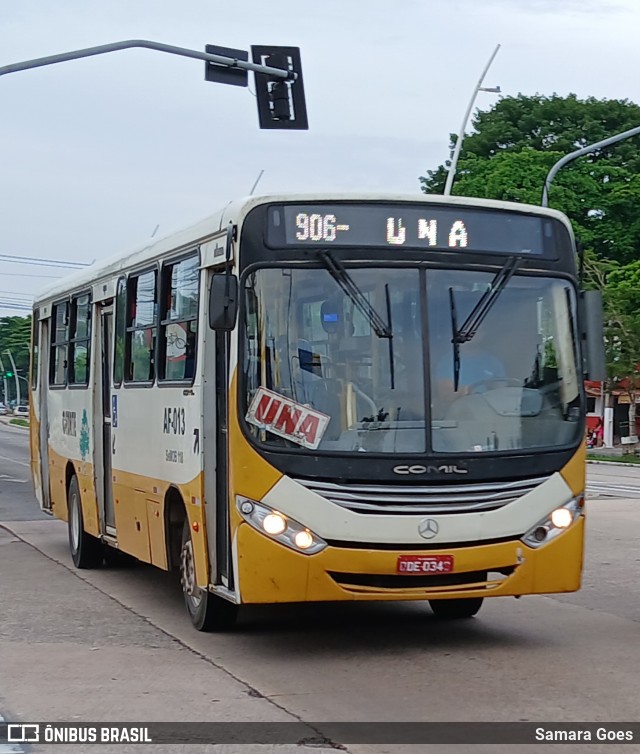 Viação Forte AF-013 na cidade de Belém, Pará, Brasil, por Samara Goes. Número da foto: #12750029.