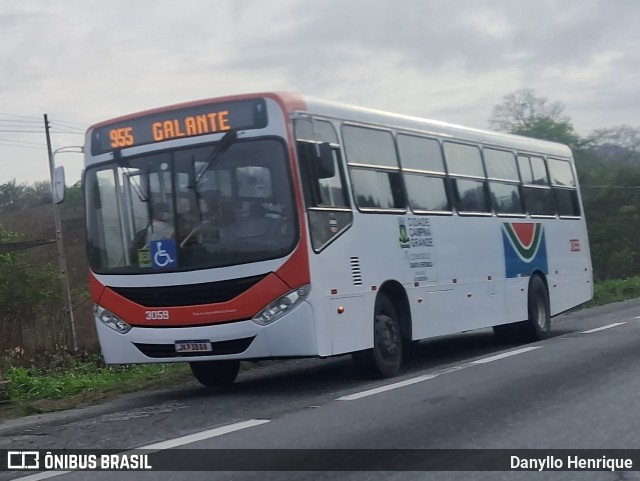 Transnacional Transp. de Passageiros 3059 na cidade de Campina Grande, Paraíba, Brasil, por Danyllo Henrique. Número da foto: #12751434.