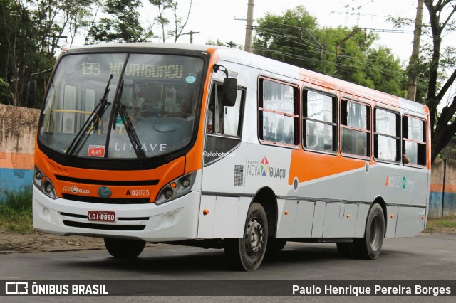 Linave Transportes A03025 na cidade de Nova Iguaçu, Rio de Janeiro, Brasil, por Paulo Henrique Pereira Borges. Número da foto: #12749859.