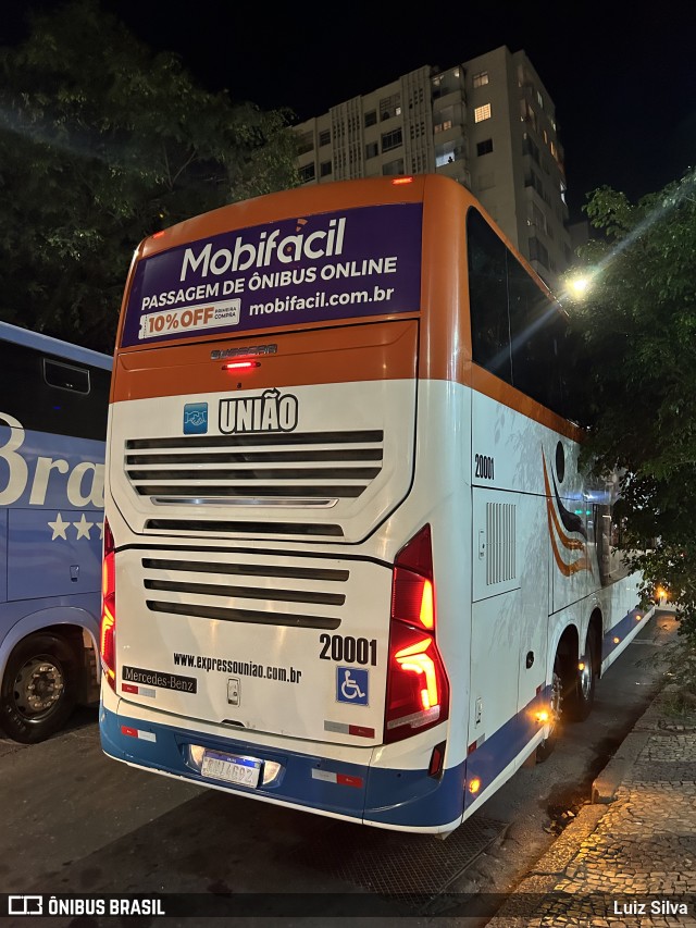 Expresso União 20001 na cidade de Belo Horizonte, Minas Gerais, Brasil, por Luiz Silva. Número da foto: #12752476.