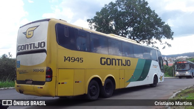 Empresa Gontijo de Transportes 14945 na cidade de Montes Claros, Minas Gerais, Brasil, por Cristiano Martins. Número da foto: #12749688.