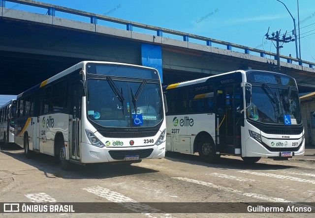 Viação Elite 2340 na cidade de Volta Redonda, Rio de Janeiro, Brasil, por Guilherme Afonso. Número da foto: #12751642.