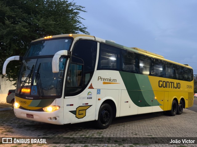 Empresa Gontijo de Transportes 17070 na cidade de Teresina, Piauí, Brasil, por João Victor. Número da foto: #12754807.