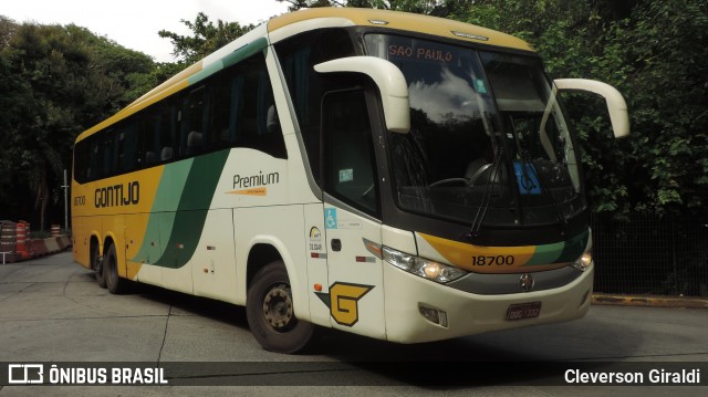 Empresa Gontijo de Transportes 18700 na cidade de São Paulo, São Paulo, Brasil, por Cleverson Giraldi. Número da foto: #12752977.