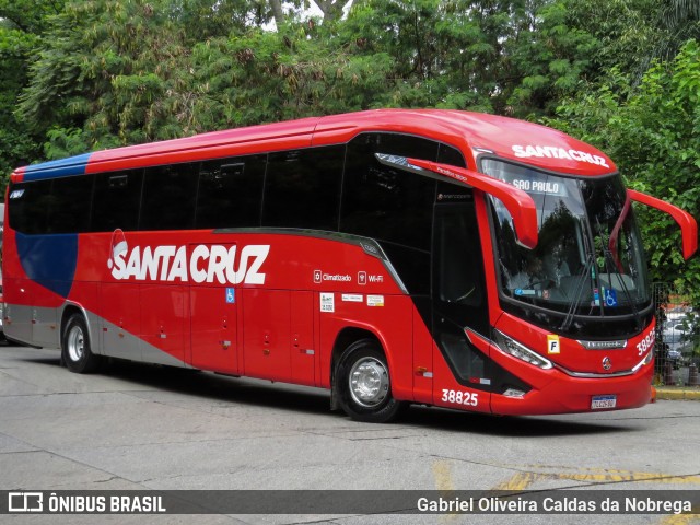 Viação Santa Cruz 38825 na cidade de São Paulo, São Paulo, Brasil, por Gabriel Oliveira Caldas da Nobrega. Número da foto: #12753741.