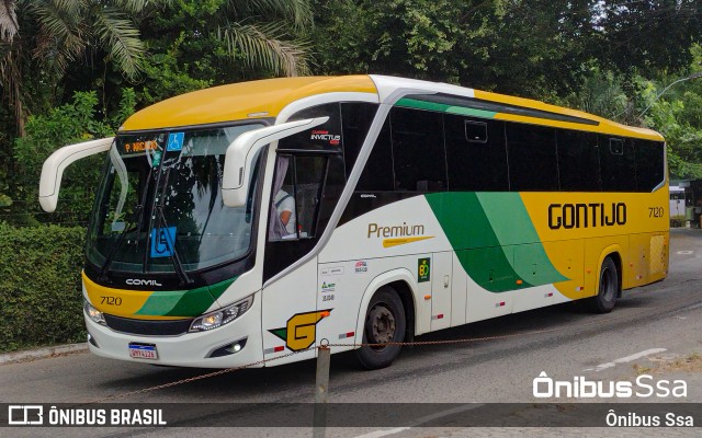 Empresa Gontijo de Transportes 7120 na cidade de Salvador, Bahia, Brasil, por Ônibus Ssa. Número da foto: #12752784.
