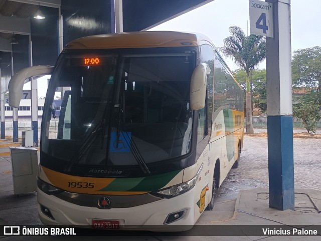Empresa Gontijo de Transportes 19535 na cidade de Garanhuns, Pernambuco, Brasil, por Vinicius Palone. Número da foto: #12753714.