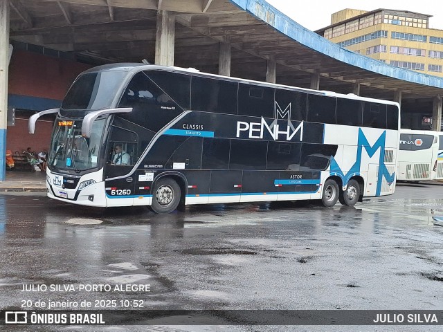 Empresa de Ônibus Nossa Senhora da Penha 61260 na cidade de Porto Alegre, Rio Grande do Sul, Brasil, por JULIO SILVA. Número da foto: #12752662.