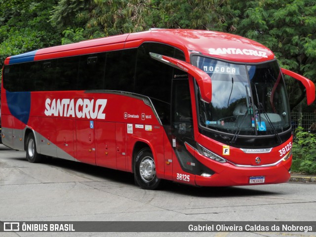 Viação Santa Cruz 38125 na cidade de São Paulo, São Paulo, Brasil, por Gabriel Oliveira Caldas da Nobrega. Número da foto: #12753740.