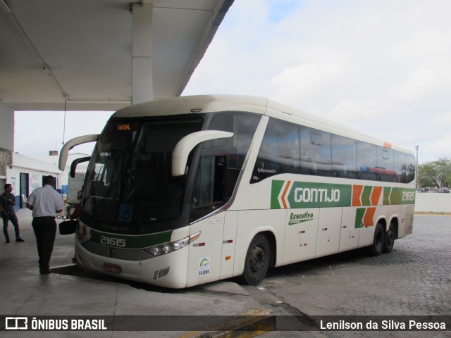 Empresa Gontijo de Transportes 21615 na cidade de Caruaru, Pernambuco, Brasil, por Lenilson da Silva Pessoa. Número da foto: #12754469.