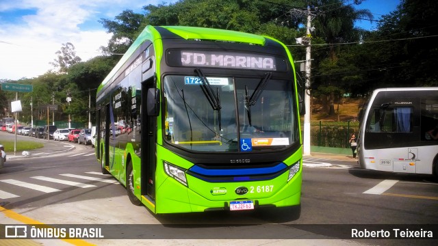 Transcooper > Norte Buss 2 6187 na cidade de São Paulo, São Paulo, Brasil, por Roberto Teixeira. Número da foto: #12753879.