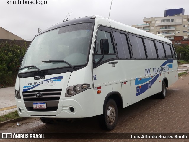 JMC Transportes 12 na cidade de Rio Grande, Rio Grande do Sul, Brasil, por Luis Alfredo Soares Knuth. Número da foto: #12752993.