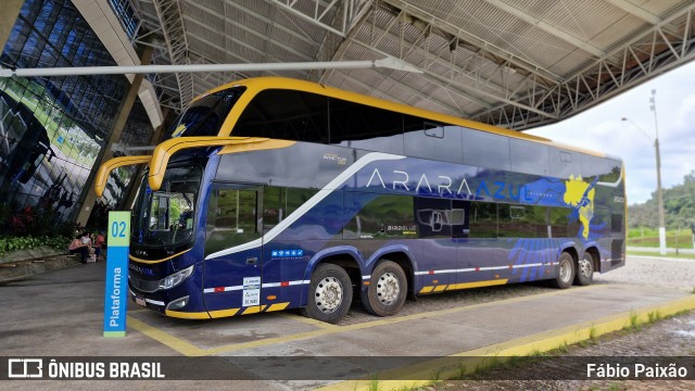 Arara Azul Turismo 2023 na cidade de Jundiaí, São Paulo, Brasil, por Fábio Paixão. Número da foto: #12752625.