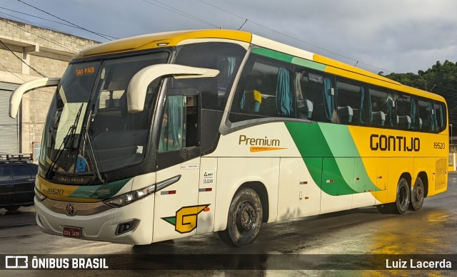 Empresa Gontijo de Transportes 19520 na cidade de Ilhéus, Bahia, Brasil, por Luiz Lacerda. Número da foto: #12752858.