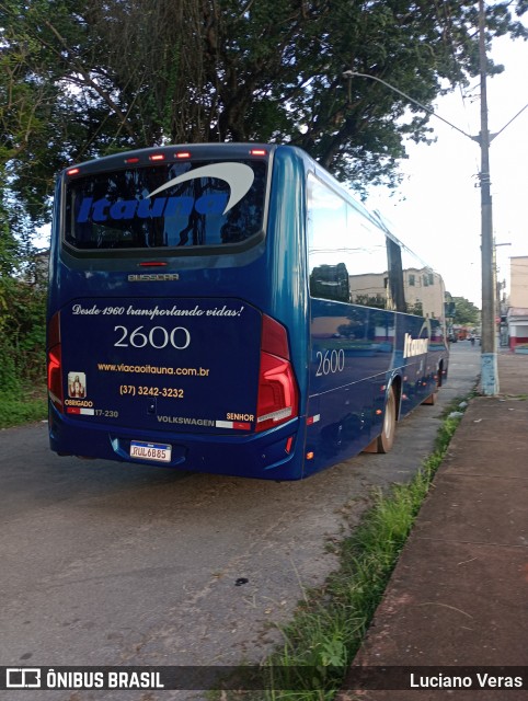 Viação Itaúna 2600 na cidade de Juatuba, Minas Gerais, Brasil, por Luciano Veras. Número da foto: #12753447.