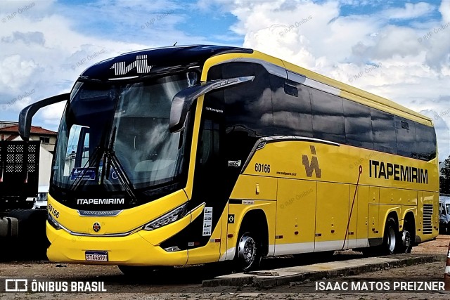 Viação Nova Itapemirim 60166 na cidade de Curitiba, Paraná, Brasil, por ISAAC MATOS PREIZNER. Número da foto: #12754464.