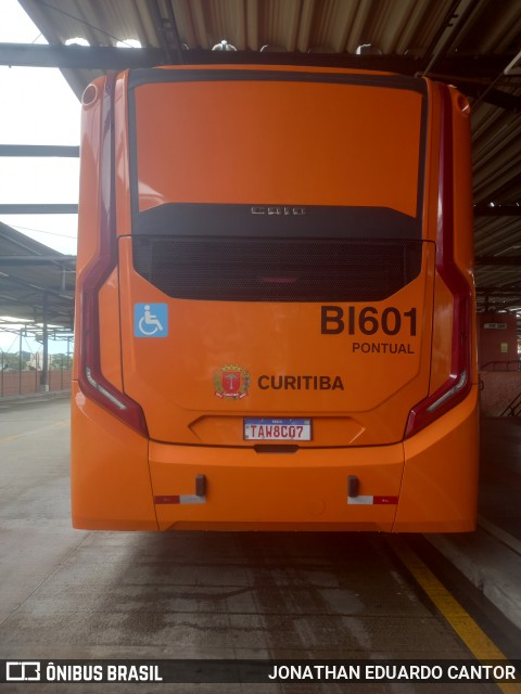 Transporte Coletivo Glória BI601 na cidade de Curitiba, Paraná, Brasil, por JONATHAN EDUARDO CANTOR. Número da foto: #12753560.