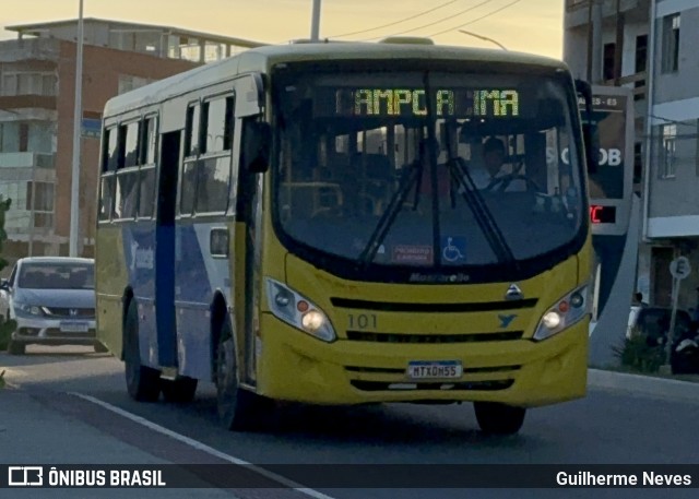 Viação Sudeste 101 na cidade de Marataízes, Espírito Santo, Brasil, por Guilherme Neves. Número da foto: #12754345.