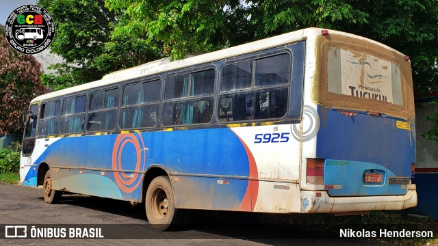 Ônibus Particulares 5925 na cidade de Tucuruí, Pará, Brasil, por Nikolas Henderson. Número da foto: #12754157.