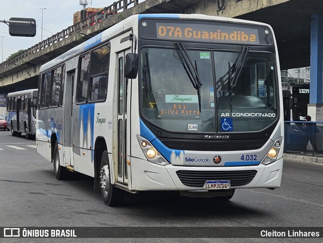 Expresso Tanguá 4.032 na cidade de São Gonçalo, Rio de Janeiro, Brasil, por Cleiton Linhares. Número da foto: #12753176.